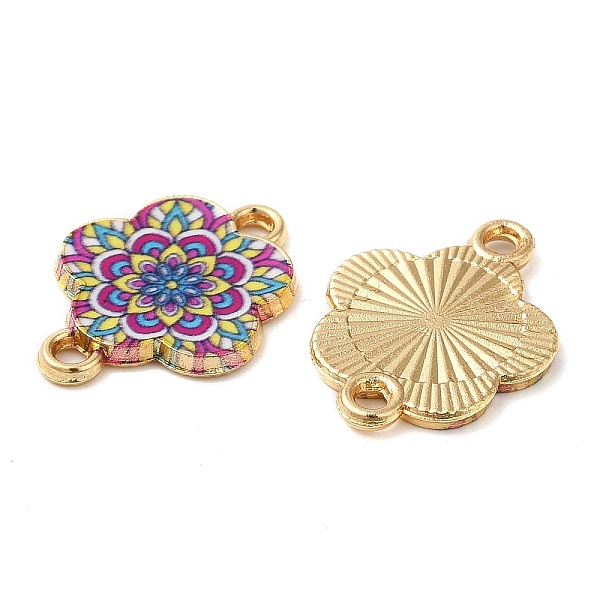 PandaHall Printed Alloy Enamel Connector Charms, Flower Links, Light Gold, Cerise, 14x18x1.5mm, Hole: 1.5mm Alloy+Enamel Flower Red
PandaHall Printed Alloy Enamel Connector Charms, Flower Links, Light Gold, Cerise, 14x18x1.5mm, Hole: 1.5mm Alloy+Enamel Flower Red