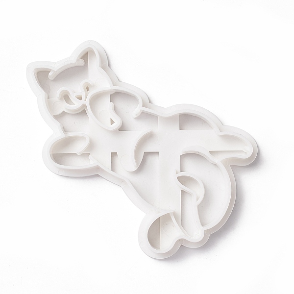 PandaHall PP Plastic Cookie Cutters, Cat Shapes, White, 83x86x10.5mm Plastic Cat Shape White
PandaHall PP Plastic Cookie Cutters, Cat Shapes, White, 83x86x10.5mm Plastic Cat Shape White