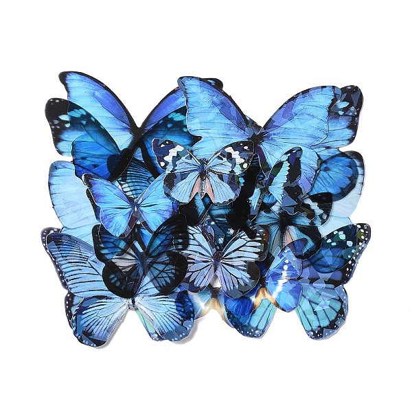 PandaHall Butterfly Decorative Stickers Sets, Including 10Pcs Waterproof PET Self-Adhesive Stickers and 10Pcs Paper Stickers, for DIY...
PandaHall Butterfly Decorative Stickers Sets, Including 10Pcs Waterproof PET Self-Adhesive Stickers and 10Pcs Paper Stickers, for DIY...