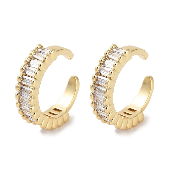 PandaHall Rectangle Brass Cubic Zirconia Cuff Earrings for Women, Long-Lasting Plated, Cadmium Free & Lead Free, Real 18K Gold Plated..., Clear
PandaHall Rectangle Brass Cubic Zirconia Cuff Earrings for Women, Long-Lasting Plated, Cadmium Free & Lead Free, Real 18K Gold Plated..., Clear