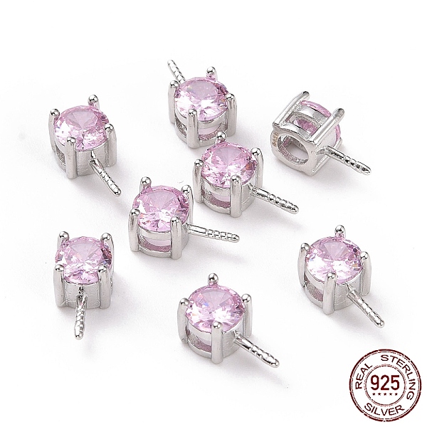 PandaHall Rhodium Plated 925 Sterling Silver Peg Bails, with Cubic Zirconia, Square, Platinum, Plum, 9x4x4.5mm, Hole: 2.5x1.5mm, Pin: 0.6mm..., Purple
PandaHall Rhodium Plated 925 Sterling Silver Peg Bails, with Cubic Zirconia, Square, Platinum, Plum, 9x4x4.5mm, Hole: 2.5x1.5mm, Pin: 0.6mm..., Purple