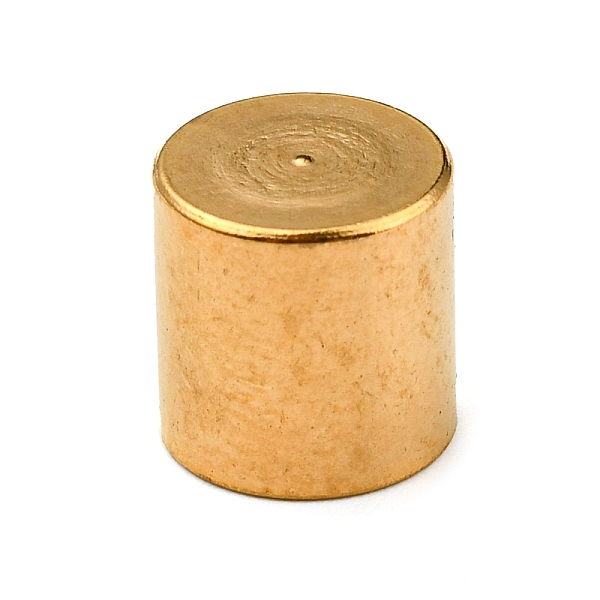 PandaHall 304 Stainless Steel Cord Ends, End Caps, Column, Golden, 8x8mm, Inner Diameter: 7mm 304 Stainless Steel Column
PandaHall 304 Stainless Steel Cord Ends, End Caps, Column, Golden, 8x8mm, Inner Diameter: 7mm 304 Stainless Steel Column