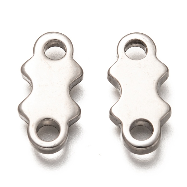 PandaHall 201 Stainless Steel Links Connectors, Stainless Steel Color, 18x8.5x2.5mm, Hole: 3mm 201 Stainless Steel Others
PandaHall 201 Stainless Steel Links Connectors, Stainless Steel Color, 18x8.5x2.5mm, Hole: 3mm 201 Stainless Steel Others