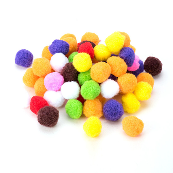 PandaHall 30mm Multicolor Assorted Pom Poms Balls About 250pcs for DIY Doll Craft Party Decoration, Mixed Color, 30mm, about 250pcs/bag Wool...
PandaHall 30mm Multicolor Assorted Pom Poms Balls About 250pcs for DIY Doll Craft Party Decoration, Mixed Color, 30mm, about 250pcs/bag Wool...
