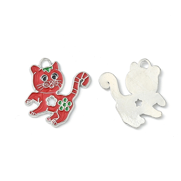 PandaHall Alloy Enamel Kitten Pendants, Cadmium Free & Lead Free, Cartoon Cat with Flower Shape, Platinum Color, Crimson, 27x24x2mm, Hole..., Pink
PandaHall Alloy Enamel Kitten Pendants, Cadmium Free & Lead Free, Cartoon Cat with Flower Shape, Platinum Color, Crimson, 27x24x2mm, Hole..., Pink