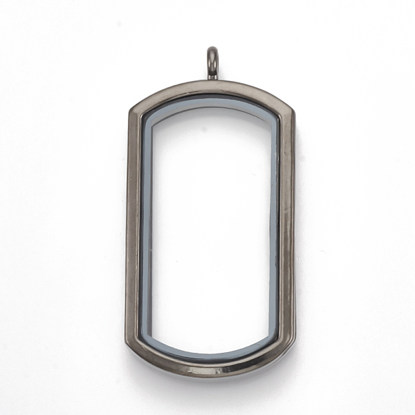 PandaHall Alloy Magnetic Locket Big Pendants, with Glass, Rectangle, Gunmetal, 57x29x7mm, Hole: 3.5mm, Inner Measure: 43x20mm Alloy...
PandaHall Alloy Magnetic Locket Big Pendants, with Glass, Rectangle, Gunmetal, 57x29x7mm, Hole: 3.5mm, Inner Measure: 43x20mm Alloy...