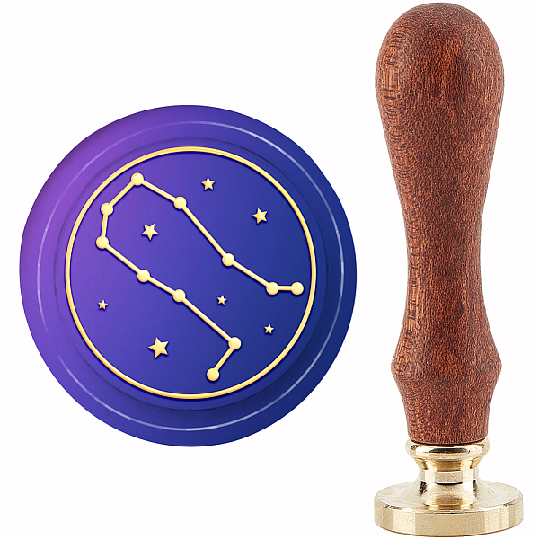 PandaHall Brass Wax Seal Stamp with Handle, for DIY Scrapbooking, Gemini, 3.5x1.18 inch(8.9x3cm) Brass Gemini
PandaHall Brass Wax Seal Stamp with Handle, for DIY Scrapbooking, Gemini, 3.5x1.18 inch(8.9x3cm) Brass Gemini