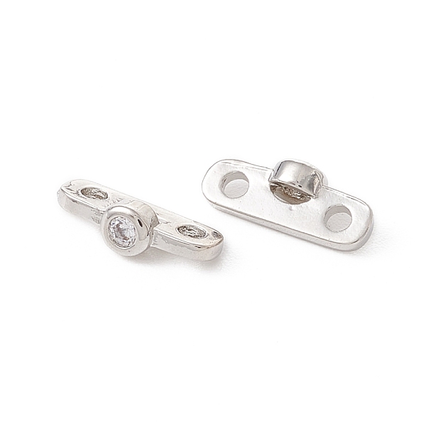 PandaHall Rack Plating Brass Pave Clear Cubic Zirconia Connector Charms, Long-Lasting Plated, Cadmium Free & Lead Free, Oval, Platinum...
PandaHall Rack Plating Brass Pave Clear Cubic Zirconia Connector Charms, Long-Lasting Plated, Cadmium Free & Lead Free, Oval, Platinum...