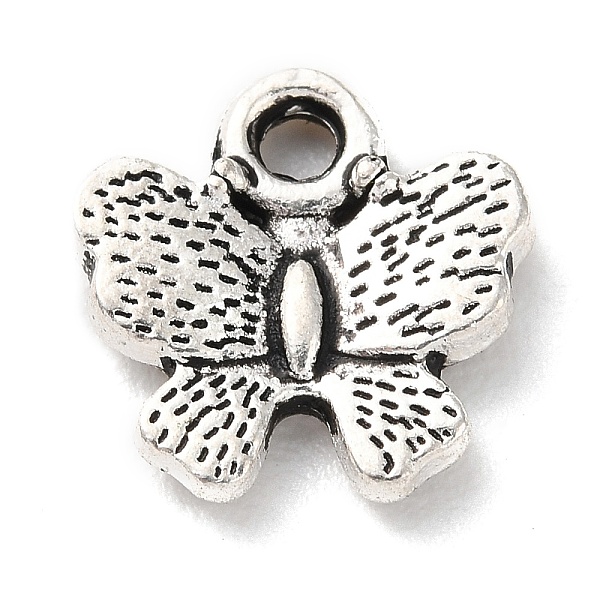 PandaHall Tibetan Style Alloy Charms, Butterfly Charm, Antique Silver, 11x11x2mm, Hole: 1.6mm, about 625pcs/500g Alloy Butterfly
PandaHall Tibetan Style Alloy Charms, Butterfly Charm, Antique Silver, 11x11x2mm, Hole: 1.6mm, about 625pcs/500g Alloy Butterfly