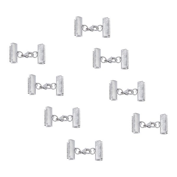 PandaHall Unicraftale 304 Stainless Steel Lobster Claw Clasps, with Ribbon Ends, Stainless Steel Color, Lobster Claw Clasp: 13x8x3.5mm...
PandaHall Unicraftale 304 Stainless Steel Lobster Claw Clasps, with Ribbon Ends, Stainless Steel Color, Lobster Claw Clasp: 13x8x3.5mm...