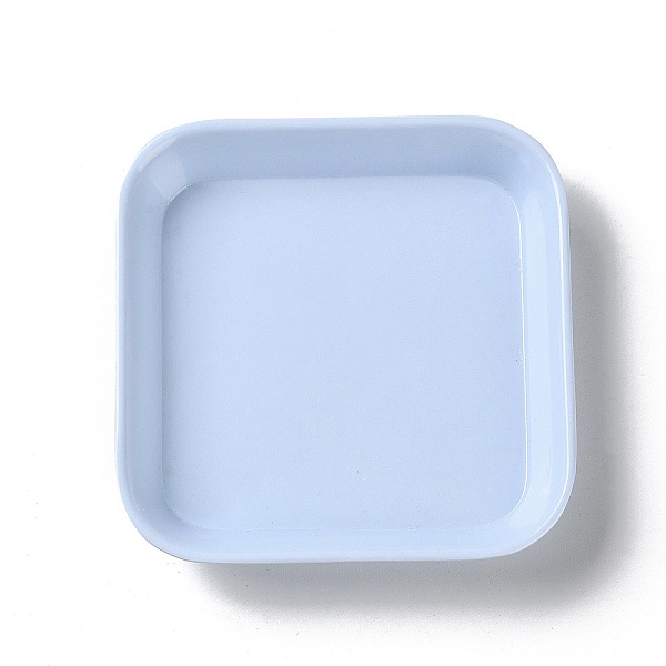 PandaHall Square Plastic Jewelry Plates, Storage Tray for Rings, Necklaces, Earrin, Light Sky Blue, 10.1x10.1x1.6cm Plastic Square
PandaHall Square Plastic Jewelry Plates, Storage Tray for Rings, Necklaces, Earrin, Light Sky Blue, 10.1x10.1x1.6cm Plastic Square