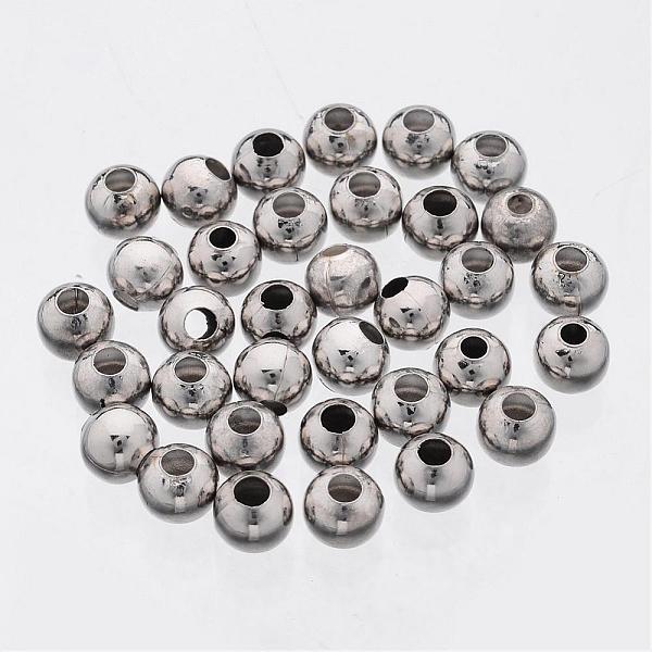 PandaHall Iron Beads, Platinum Color, Round, about 8mm in diameter, 7mm thick, hole: 3mm Iron Round
PandaHall Iron Beads, Platinum Color, Round, about 8mm in diameter, 7mm thick, hole: 3mm Iron Round