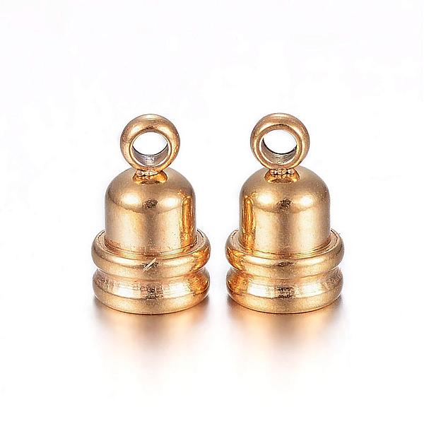 PandaHall Ion Plating(IP) 304 Stainless Steel Cord Ends, End Caps, Column, Golden, 6.5x4mm, Hole: 1mm, 2mm inner diameter 304 Stainless...
PandaHall Ion Plating(IP) 304 Stainless Steel Cord Ends, End Caps, Column, Golden, 6.5x4mm, Hole: 1mm, 2mm inner diameter 304 Stainless...