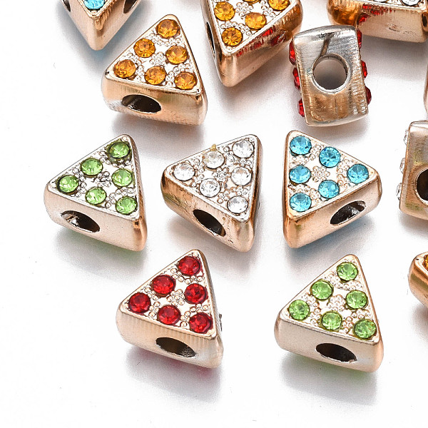 PandaHall UV Plating Acrylic European Beads, with Rhinestone, Large Hole Beads, No Metal Core, Mixed Color, Triangle, Light Gold..., Multicolor
PandaHall UV Plating Acrylic European Beads, with Rhinestone, Large Hole Beads, No Metal Core, Mixed Color, Triangle, Light Gold..., Multicolor