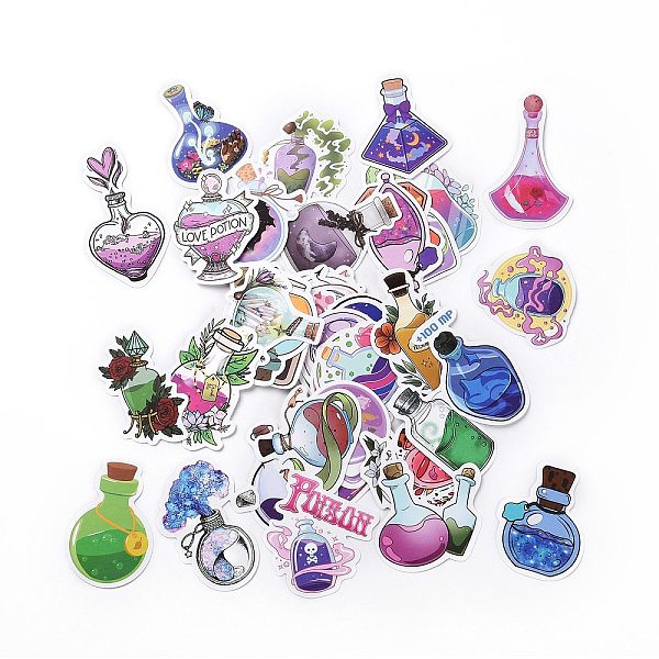 PandaHall Cartoon Magic Potion Paper Stickers Set, Adhesive Label Stickers, for Water Bottles, Laptop, Luggage, Cup, Computer, Mobile Phone..., Multicolor
PandaHall Cartoon Magic Potion Paper Stickers Set, Adhesive Label Stickers, for Water Bottles, Laptop, Luggage, Cup, Computer, Mobile Phone..., Multicolor