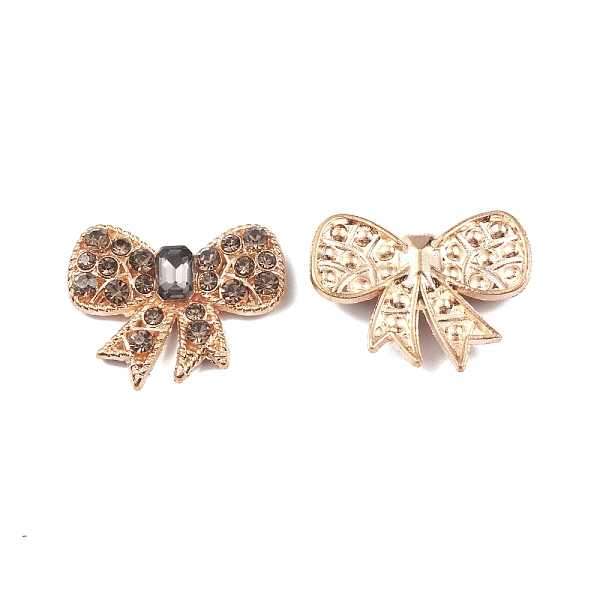 PandaHall Alloy Rhinestone Cabochons, Bowknot, Light Gold, 18.5x23.5x4.6mm Alloy+Rhinestone Bowknot
PandaHall Alloy Rhinestone Cabochons, Bowknot, Light Gold, 18.5x23.5x4.6mm Alloy+Rhinestone Bowknot