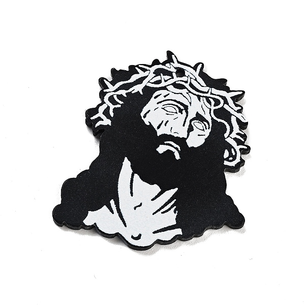 PandaHall Acrylic Pendants, Double-sided Printed, Human, 40x35.5x2.5mm, Hole: 1.5mm Acrylic Human Black
PandaHall Acrylic Pendants, Double-sided Printed, Human, 40x35.5x2.5mm, Hole: 1.5mm Acrylic Human Black