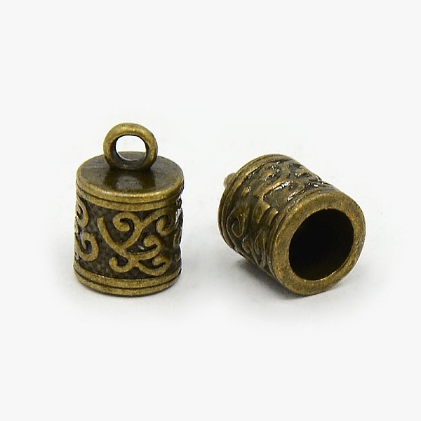 PandaHall Tibetan Style Cord Ends, Column, Cadmium Free & Nickel Free & Lead Free, Antique Bronze, 13x8.5x8.5mm, Hole: 2mm Alloy
PandaHall Tibetan Style Cord Ends, Column, Cadmium Free & Nickel Free & Lead Free, Antique Bronze, 13x8.5x8.5mm, Hole: 2mm Alloy