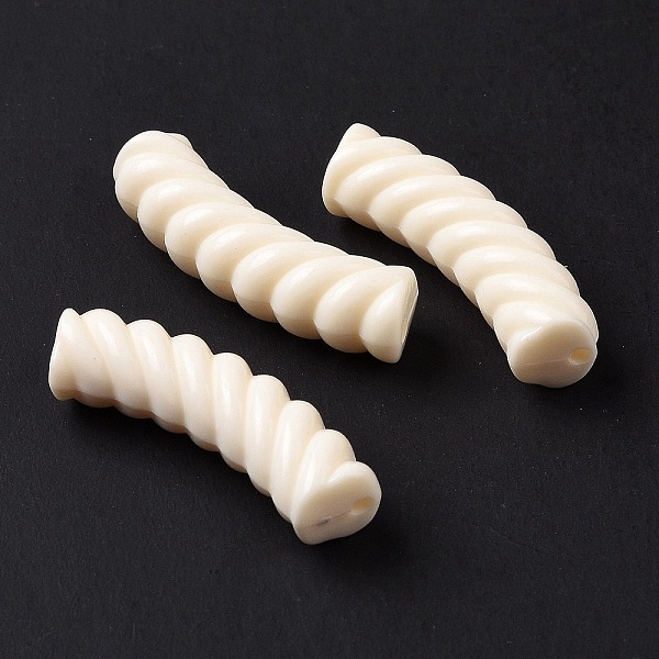PandaHall Opaque Acrylic Beads, Twist, Curved Tube, Old Lace, 33x12x8.5mm, Hole: 1.6mm, about 308pcs/500g Acrylic Tube
PandaHall Opaque Acrylic Beads, Twist, Curved Tube, Old Lace, 33x12x8.5mm, Hole: 1.6mm, about 308pcs/500g Acrylic Tube