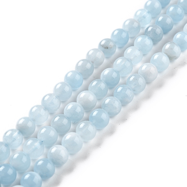 PandaHall Grade A Natural Aquamarine Round Bead Strands, 6mm, Hole: 0.8mm, about 63~67pcs/strand, 15.5 inch Aquamarine Round
PandaHall Grade A Natural Aquamarine Round Bead Strands, 6mm, Hole: 0.8mm, about 63~67pcs/strand, 15.5 inch Aquamarine Round