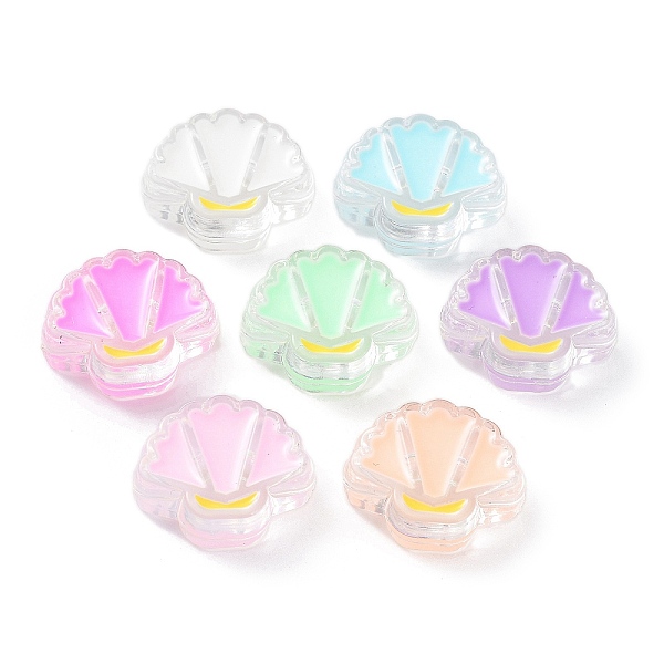 PandaHall Transparent Acrylic European Beads, Large Hole Beads, with Enamel, Shell Shape, Mixed Color, 20.5x25x9mm, Hole: 4mm Acrylic Shell..., Multicolor
PandaHall Transparent Acrylic European Beads, Large Hole Beads, with Enamel, Shell Shape, Mixed Color, 20.5x25x9mm, Hole: 4mm Acrylic Shell..., Multicolor