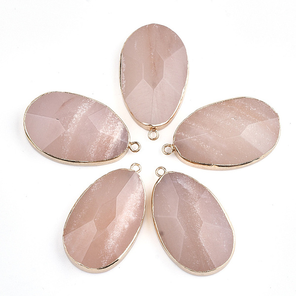 PandaHall Electroplate Natural Pink Aventurine Pendants, with Iron Findings, teardrop, Golden, 41~42x24~25x8~9mm, Hole: 1.8mm Aventurine...
PandaHall Electroplate Natural Pink Aventurine Pendants, with Iron Findings, teardrop, Golden, 41~42x24~25x8~9mm, Hole: 1.8mm Aventurine...