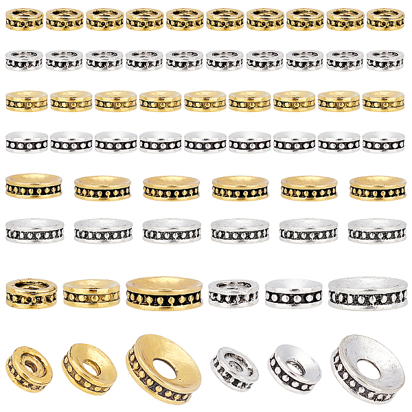 PandaHall 120pcs Alloy Spacer Beads, 6 Style Tibetan Antique Jewellery Beads Loose Beads Jewellery Accessories for Bracelet Necklace...
PandaHall 120pcs Alloy Spacer Beads, 6 Style Tibetan Antique Jewellery Beads Loose Beads Jewellery Accessories for Bracelet Necklace...