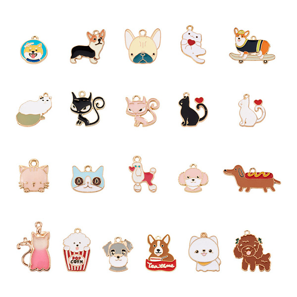 PandaHall Craftdady 42Pcs 21 Styles Alloy Enamel Pendants, Mixed Color, 2pcs/style Alloy+Enamel Mixed Shapes Multicolor
PandaHall Craftdady 42Pcs 21 Styles Alloy Enamel Pendants, Mixed Color, 2pcs/style Alloy+Enamel Mixed Shapes Multicolor