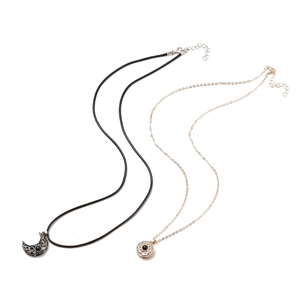 PandaHall Magnetic Moon & Star with Rhinestone Pendant Necklaces for Girl Women, Rack Plating Brass Necklaces with Glass Beads, Golden...
PandaHall Magnetic Moon & Star with Rhinestone Pendant Necklaces for Girl Women, Rack Plating Brass Necklaces with Glass Beads, Golden...