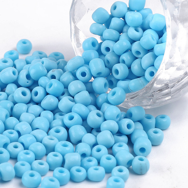 PandaHall (Repacking Service Available) Glass Seed Beads, Opaque Colours Seed, Small Craft Beads for DIY Jewelry Making, Round, Light Sky...
PandaHall (Repacking Service Available) Glass Seed Beads, Opaque Colours Seed, Small Craft Beads for DIY Jewelry Making, Round, Light Sky...