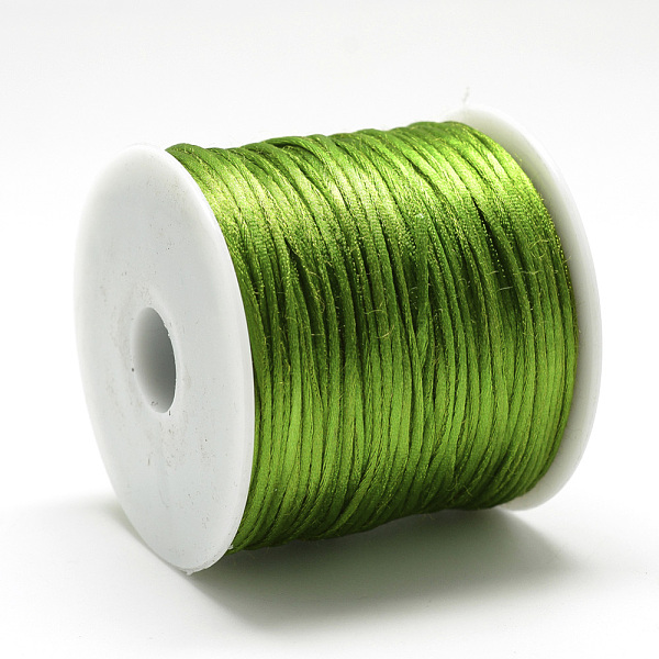 PandaHall Nylon Thread, Rattail Satin Cord, Olive Drab, about 1mm, about 76.55 yards(70m)/roll Nylon Green
PandaHall Nylon Thread, Rattail Satin Cord, Olive Drab, about 1mm, about 76.55 yards(70m)/roll Nylon Green