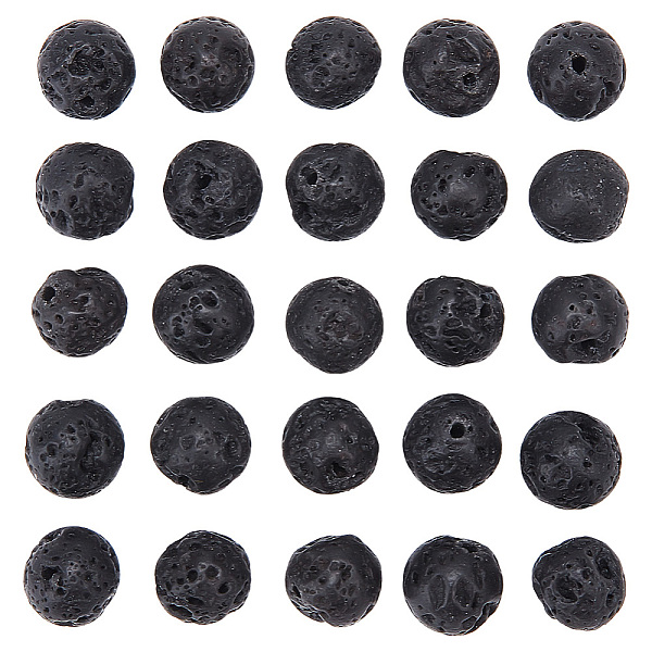 PandaHall GOMAKERER About 180 Pcs 8mm Lava Beads, Natural Lava Rock Round Beads Black Loose Beads Chakra Beads for DIY Bracelet Necklace...
PandaHall GOMAKERER About 180 Pcs 8mm Lava Beads, Natural Lava Rock Round Beads Black Loose Beads Chakra Beads for DIY Bracelet Necklace...