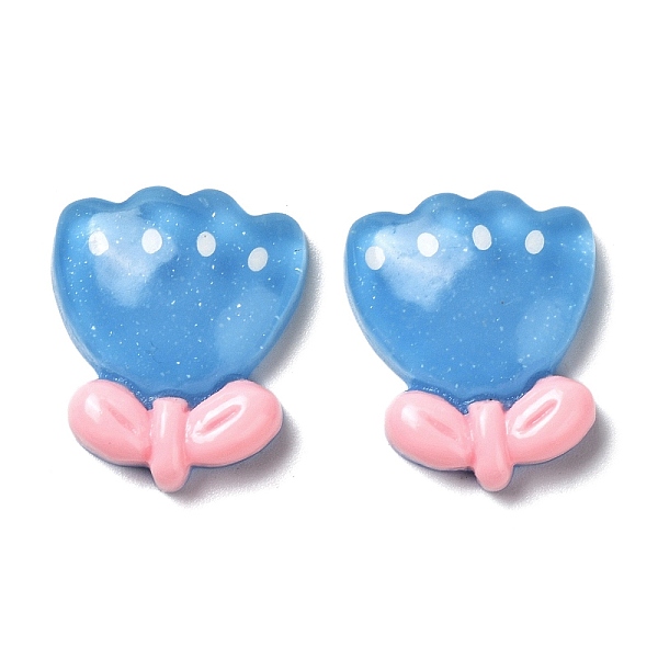 PandaHall Translucent Resin Cabochons, Flower, Cornflower Blue, 19x16x5.5mm Resin Flower
PandaHall Translucent Resin Cabochons, Flower, Cornflower Blue, 19x16x5.5mm Resin Flower
