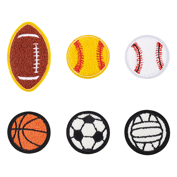 PandaHall FINGERINSPIRE 12 PCS Chenille Ball Embroidery Patches Iron on Patches Sport Ball Applique Patches Baseball Basketball Volleyball...
PandaHall FINGERINSPIRE 12 PCS Chenille Ball Embroidery Patches Iron on Patches Sport Ball Applique Patches Baseball Basketball Volleyball...
