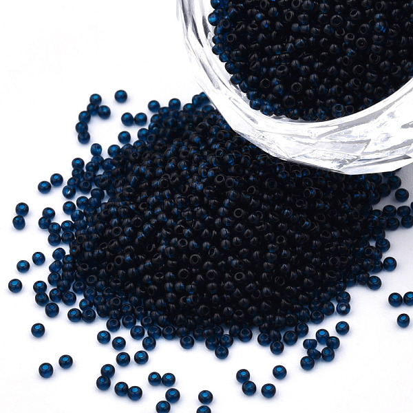 PandaHall 15/0 Transparent Czech Glass Seed Beads, Round, Black, 1.5x1mm, Hole: 0.5mm, about 500g/bag Czech Glass Black
PandaHall 15/0 Transparent Czech Glass Seed Beads, Round, Black, 1.5x1mm, Hole: 0.5mm, about 500g/bag Czech Glass Black