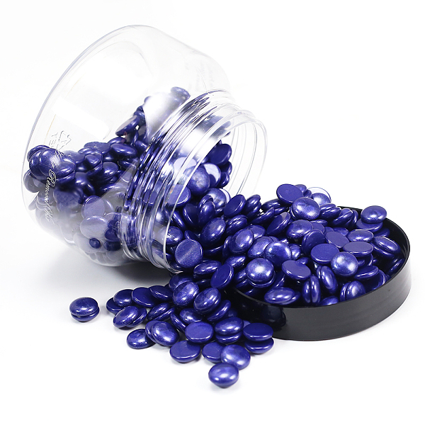 PandaHall Hard Wax Beans, Body Hair Removal, Depilatory Hot Film Wax, Pearlized, Flat Round, Slate Blue, 9x6.3cm, Net weight: 150g Wax Flat...
PandaHall Hard Wax Beans, Body Hair Removal, Depilatory Hot Film Wax, Pearlized, Flat Round, Slate Blue, 9x6.3cm, Net weight: 150g Wax Flat...