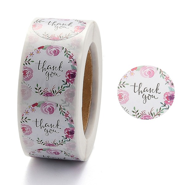 PandaHall 1 Inch Thank You Stickers, Adhesive Roll Sticker Labels, for Envelopes, Bubble Mailers and Bags, Colorful, 25mm, 500pcs/roll Paper...
PandaHall 1 Inch Thank You Stickers, Adhesive Roll Sticker Labels, for Envelopes, Bubble Mailers and Bags, Colorful, 25mm, 500pcs/roll Paper...