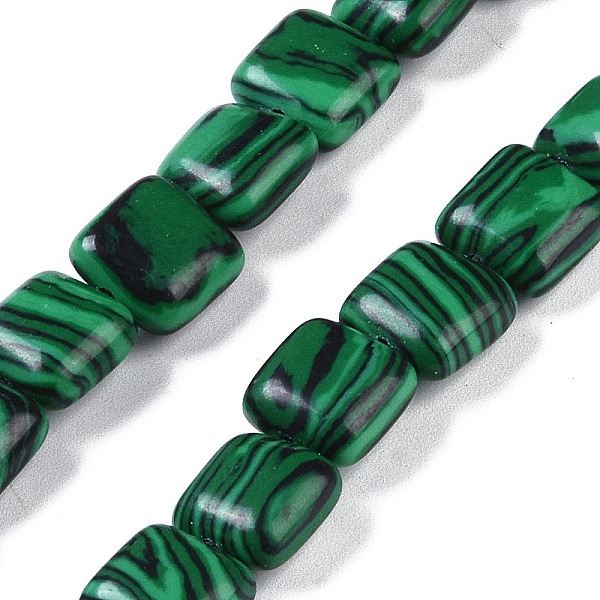 PandaHall Synthetic Malachite Beads Strands, Square, 8.5x8.5x5mm, Hole: 1.6mm, about 50pcs/strand, 16.34''(41.5cm) Malachite Square
PandaHall Synthetic Malachite Beads Strands, Square, 8.5x8.5x5mm, Hole: 1.6mm, about 50pcs/strand, 16.34''(41.5cm) Malachite Square