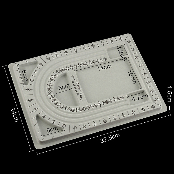 PandaHall PE and Flocking Bead Design Boards, Necklace Design Board, with Graduated Measurements, DIY Beading Jewelry Making Tray, Rectangle..., Gray
PandaHall PE and Flocking Bead Design Boards, Necklace Design Board, with Graduated Measurements, DIY Beading Jewelry Making Tray, Rectangle..., Gray