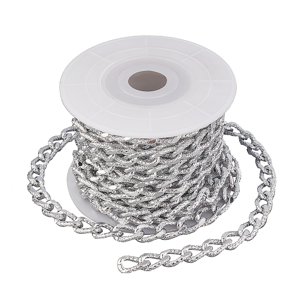 PandaHall CHGCRAFT DIY Chain Necklace Making Kits, Including 3m Aluminium Curb Chain, 1Pc Spools, Platinum, 12x7x3mm Aluminum
PandaHall CHGCRAFT DIY Chain Necklace Making Kits, Including 3m Aluminium Curb Chain, 1Pc Spools, Platinum, 12x7x3mm Aluminum