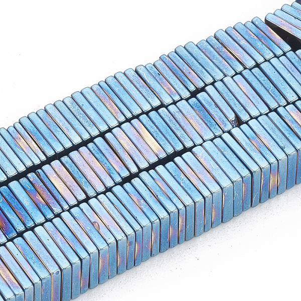 PandaHall Electroplate Non-magnetic Synthetic Hematite Beads Strands, Square Heishi Beads, Blue Plated, 6x6x1mm, Hole: 1mm, about...
PandaHall Electroplate Non-magnetic Synthetic Hematite Beads Strands, Square Heishi Beads, Blue Plated, 6x6x1mm, Hole: 1mm, about...