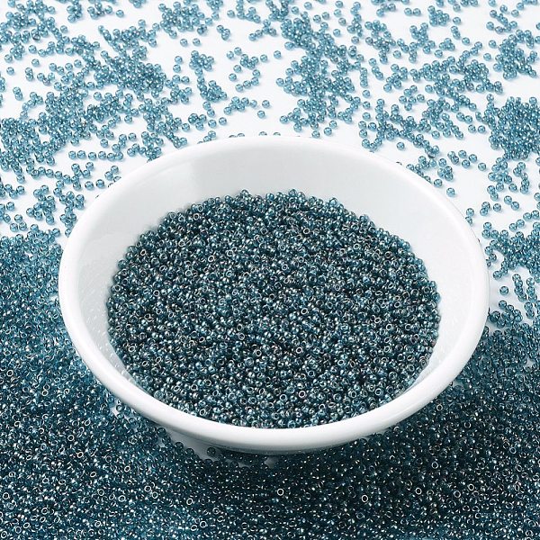 PandaHall MIYUKI Round Rocailles Beads, Japanese Seed Beads, 11/0, (RR305) Montana Blue Gold Luster, 2x1.3mm, Hole: 0.8mm, about...
PandaHall MIYUKI Round Rocailles Beads, Japanese Seed Beads, 11/0, (RR305) Montana Blue Gold Luster, 2x1.3mm, Hole: 0.8mm, about...