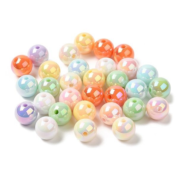 PandaHall UV Plating Rainbow Iridescent Acrylic Beads, Round, Mixed Color, 12mm, Hole: 2.2mm Acrylic Round Multicolor
PandaHall UV Plating Rainbow Iridescent Acrylic Beads, Round, Mixed Color, 12mm, Hole: 2.2mm Acrylic Round Multicolor