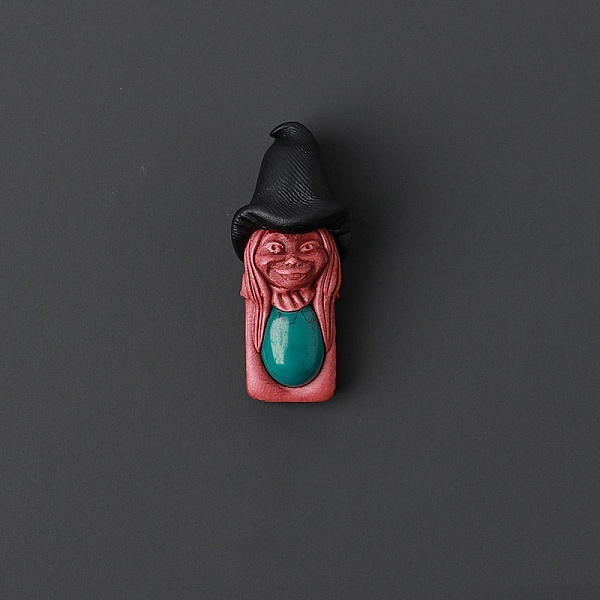 PandaHall Natural Turquoise Pendants, Elf with Witch Hat Charm, 45x20mm Turquoise Human
PandaHall Natural Turquoise Pendants, Elf with Witch Hat Charm, 45x20mm Turquoise Human