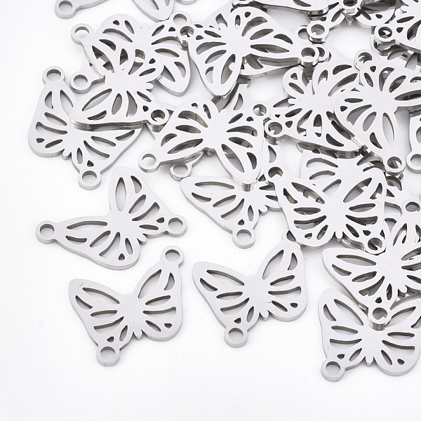 PandaHall 201 Stainless Steel Links connectors, Laser Cut Links, Butterfly, Stainless Steel Color, 16x13x1mm, Hole: 1.8mm 201 Stainless...
PandaHall 201 Stainless Steel Links connectors, Laser Cut Links, Butterfly, Stainless Steel Color, 16x13x1mm, Hole: 1.8mm 201 Stainless...
