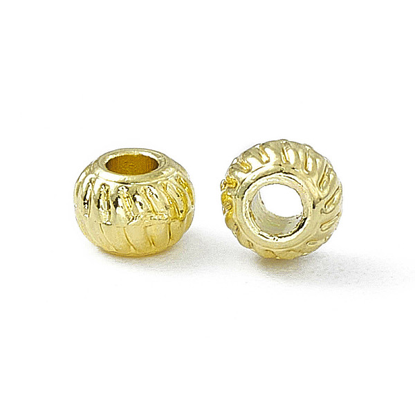 PandaHall Rack Plating Alloy Spacer Beads, Rondelle, Light Gold, 4x3mm, Hole: 1.5mm Alloy Rondelle
PandaHall Rack Plating Alloy Spacer Beads, Rondelle, Light Gold, 4x3mm, Hole: 1.5mm Alloy Rondelle