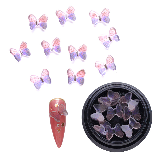 PandaHall Resin Cabochons, Nail Art Decoration Accessories, 3D Butterfly, Medium Purple, 8.5x10.5x3.5mm, about 10pcs/box Resin Butterfly...
PandaHall Resin Cabochons, Nail Art Decoration Accessories, 3D Butterfly, Medium Purple, 8.5x10.5x3.5mm, about 10pcs/box Resin Butterfly...