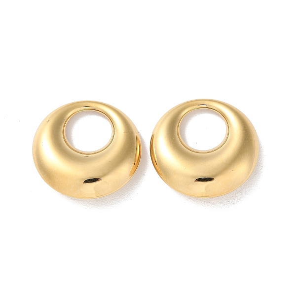 PandaHall 304 Stainless Steel Pendants, Round Ring Charm, Real 14K Gold Plated, 25x7mm, Inner Diameter: 10mm 304 Stainless Steel Ring
PandaHall 304 Stainless Steel Pendants, Round Ring Charm, Real 14K Gold Plated, 25x7mm, Inner Diameter: 10mm 304 Stainless Steel Ring