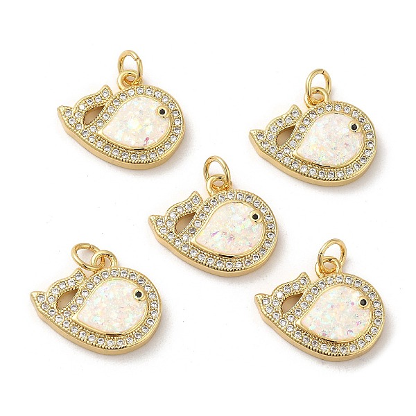 PandaHall Rack Plating Brass Micro Pave Cubic Zirconia with Synthetic Opal Pendants, with Jump Ring, Lead Free & Cadmium Free, Long-Lasting..., White
PandaHall Rack Plating Brass Micro Pave Cubic Zirconia with Synthetic Opal Pendants, with Jump Ring, Lead Free & Cadmium Free, Long-Lasting..., White
