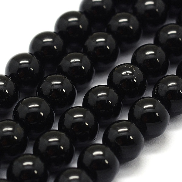 PandaHall Natural Black Tourmaline Beads Strands, Grade AB+, Round, 10mm, Hole: 1mm, about 38pcs/strand, 15.7 inch(40cm) Tourmaline Round
PandaHall Natural Black Tourmaline Beads Strands, Grade AB+, Round, 10mm, Hole: 1mm, about 38pcs/strand, 15.7 inch(40cm) Tourmaline Round